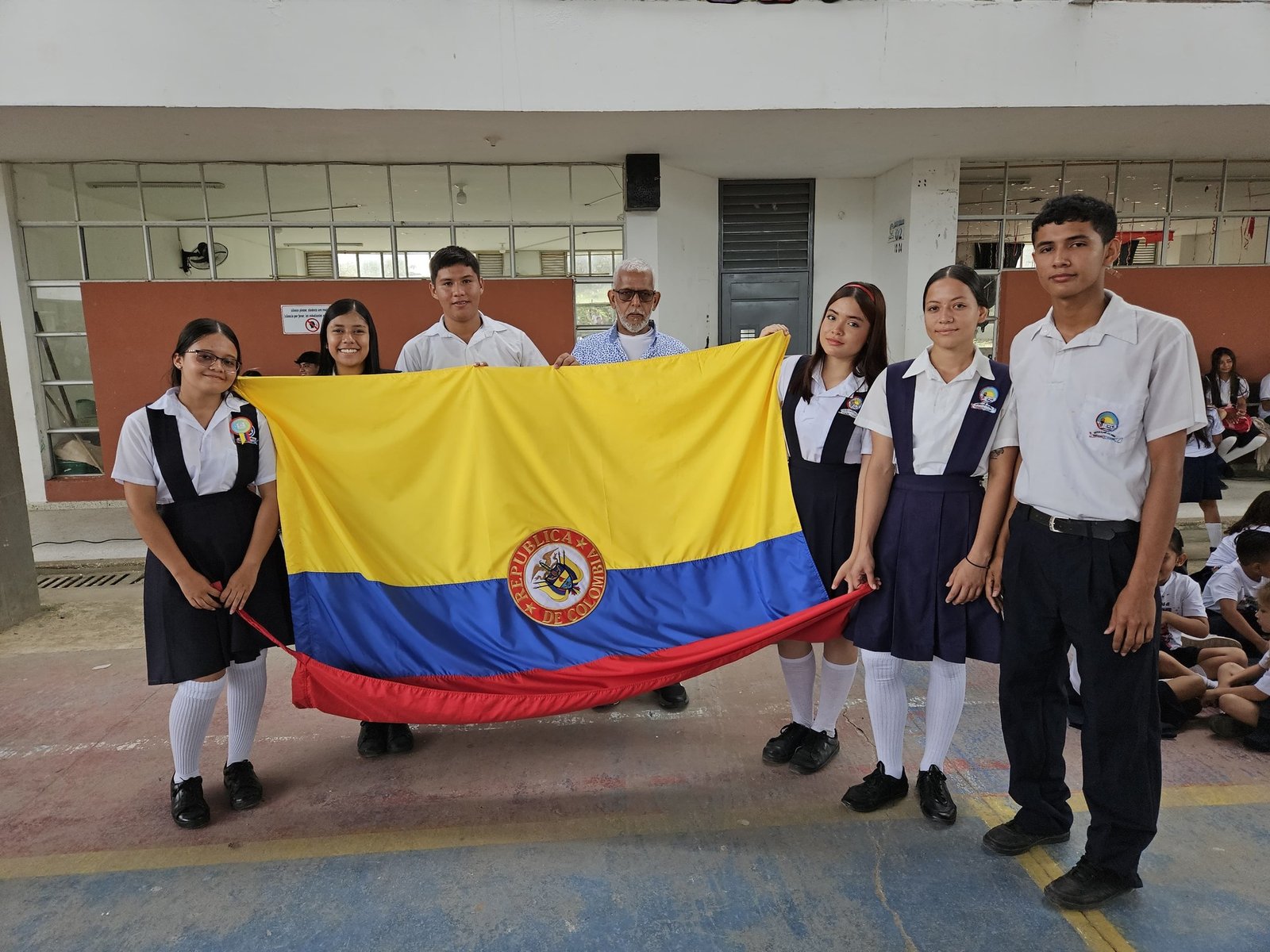 Estudiantes en los orígenes de la institución